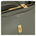 CELINE CLASSIQUE 16 BAG IN SATINATED CALFSKIN FALL GREEN