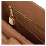 CELINE CONTI BAG IN SUPPLE GRAINED CALFSKIN BRONZE