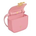 CELINE MINI CLAUDE IN SHINY CALFSKIN ROSE