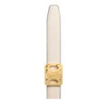 CELINE MEDIUM REVERSIBLE FRAMED TRIOMPHE BELT IN TAURILLON TAN-RICE