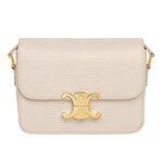 CELINE TEEN TRIOMPHE BAG IN LIZARD NAVY BLUE
