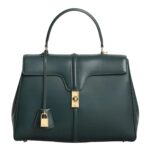 CELINE CLASSIQUE 16 BAG IN SATINATED CALFSKIN DARK BLUE