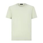 TOM FORD LYOCELL COTTON CREW T SHIRT PALE MINT