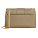 CELINE MEDIUM VICTOIRE BAG IN SUPPLE GRAINED CALFSKIN BROWN SEPIA