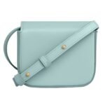 CELINE MINI CLAUDE IN SHINY CALFSKIN POOL