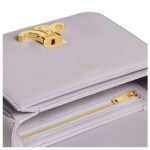 CELINE TEEN TRIOMPHE BAG IN SHINY CALFSKIN LIGHT LILAC