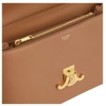CELINE MEDIUM NINO BAG IN SUPPLE GRAINED CALFSKIN BRONZE