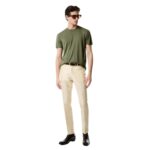 TOM FORD LYOCELL COTTON CREW T SHIRT PALE ARMY