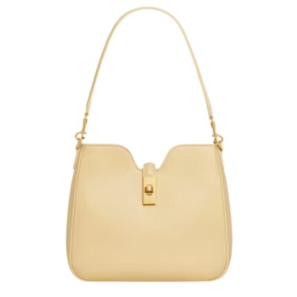CELINE SMALL CAMILLE 16 SOFT BAG IN SMOOTH CALFSKIN SPRING YELLOW