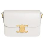 CELINE TEEN TRIOMPHE BAG IN SHINY CALFSKIN PEBBLE
