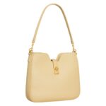 CELINE SMALL CAMILLE 16 SOFT BAG IN SMOOTH CALFSKIN SPRING YELLOW