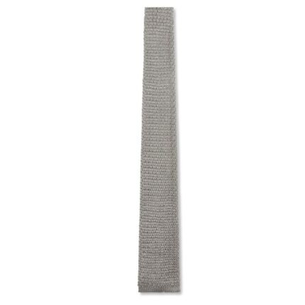 TOM FORD KNITTED TIE STEEL