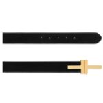 TOM FORD SMOOTH LEATHER DOUBLE T BELT
