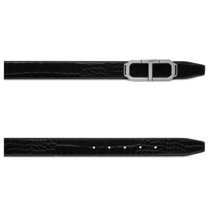 TOM FORD PRINTED CROC STADIUM T BELT