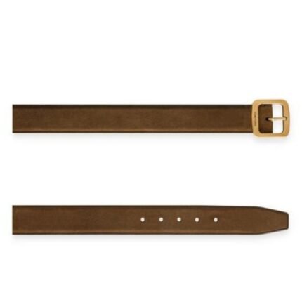 TOM FORD SUEDE SQUARE BELT