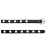 TOM FORD OVOID BELT WITH EYELETS