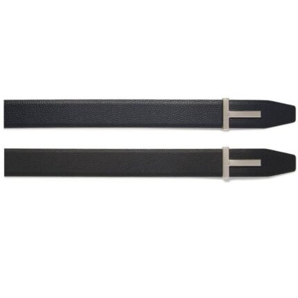 TOM FORD SOFT GRAIN LEATHER RIDGE T BELT