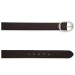 TOM FORD GRAIN LEATHER OVAL BELT