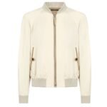 TOM FORD FLUID GABARDINE BOMBER NAVY