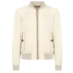 TOM FORD FLUID GABARDINE BOMBER DARK OLIVE