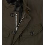 TOM FORD TECHNICAL CANVAS TAILORED MILITARY JACKET
