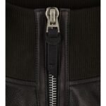 TOM FORD GRAIN LEATHER TRACK BOMBER