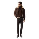 TOM FORD LIGHT SHEARLING FLIGHT BLOUSON