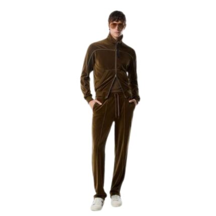 TOM FORD VELOUR ZIP THROUGH