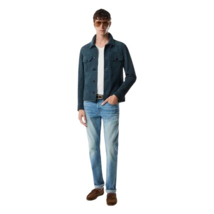 TOM FORD SUEDE LIGHTWEIGHT OUTERSHIRT