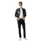 TOM FORD SHINY NAPPA PLONGE BOMBER
