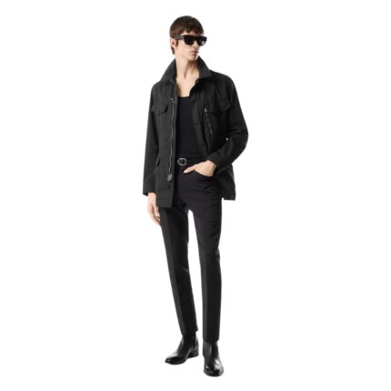 TOM FORD ENZYME TWILL ARMY JACKET