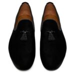 TOM FORD VELVET NICOLAS TASSEL SLIPPER