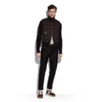TOM FORD DOWN SUEDE FRONT ZIP THROUGH
