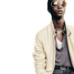 TOM FORD GRAIN LEATHER HARRINGTON