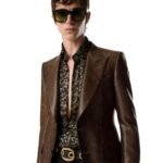 TOM FORD ORGANZA LUREX DYLLAN JACKET