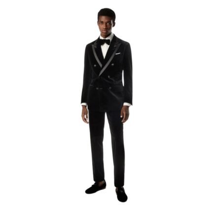 TOM FORD COMPACT LIGHT VELVET ATTICUS COCKTAIL JACKET