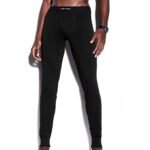 TOM FORD COTTON LONG JOHNS BLACK