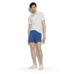 TOM FORD TOWELLING POLO WHITE