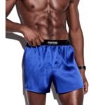TOM FORD SILK BOXERS FROST BLUE