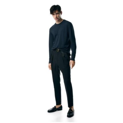 TOM FORD LYOCELL COTTON LONG SLEEVE T SHIRT