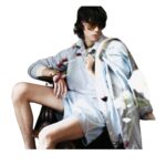 TOM FORD CASHMERE LAMBSWOOL PULLOVER PALE BLUE