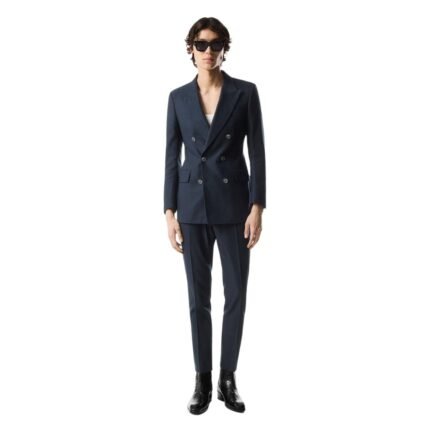 TOM FORD SILK COTTON CANNETE DYLLAN TROUSER