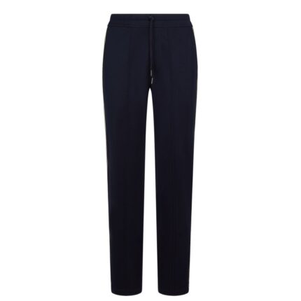 TOM FORD JERSEY SWEATPANTS WITH PIPING BLACK