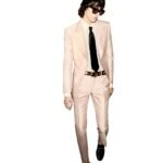 TOM FORD IRIDESCENT TWILL DYLLAN TROUSER