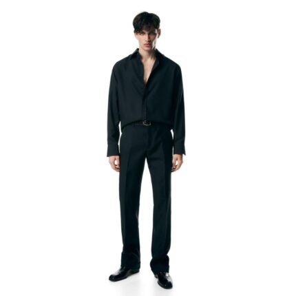 TOM FORD ORGANZA SILK POPLIN ATTICUS TROUSER