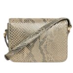 CELINE TEEN TRIOMPHE BAG IN PEARLY PYTHON