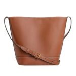 CELINE SMALL BUCKET CUIR TRIOMPHE IN SMOOTH CALFSKIN TAN