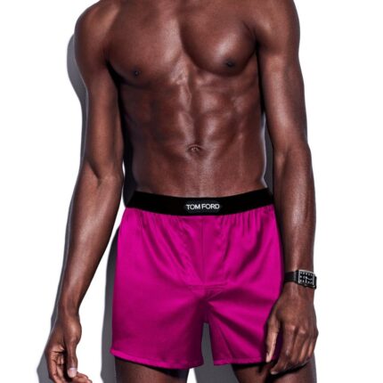 TOM FORD SILK BOXERS FUCHSIA
