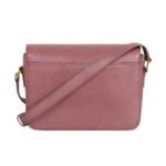 CELINE TEEN TRIOMPHE BAG IN LIZARD VINTAGE ROSE