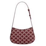 CELINE MEDIUM TILLY BAG IN TRIOMPHE CANVAS TWO TONE